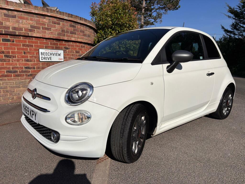Fiat 500 S White #3