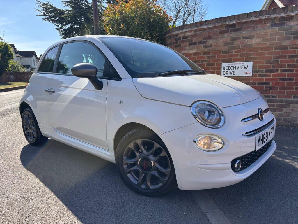 Fiat 500 S White