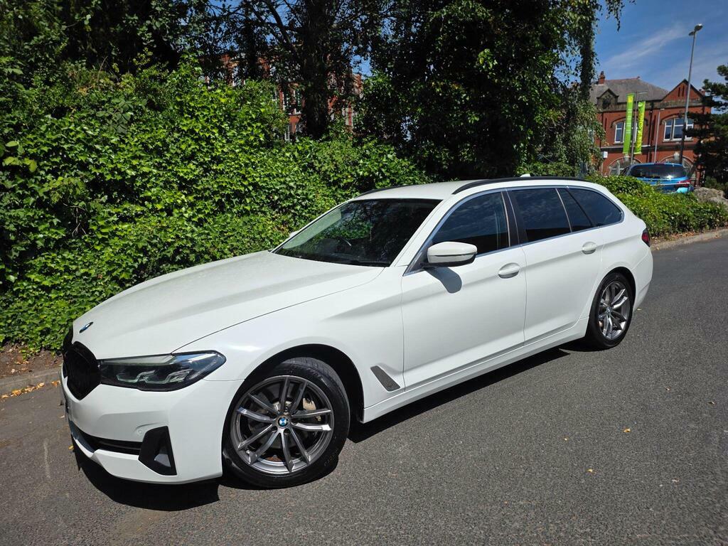BMW 5 Series 3.0 530D Mht Se Touring Steptronic Xdrive Euro 6 White #5