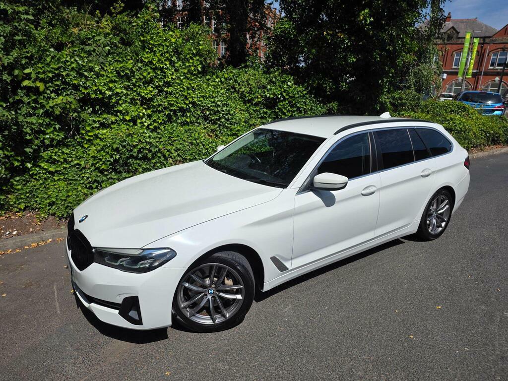 BMW 5 Series 3.0 530D Mht Se Touring Steptronic Xdrive Euro 6 White #6