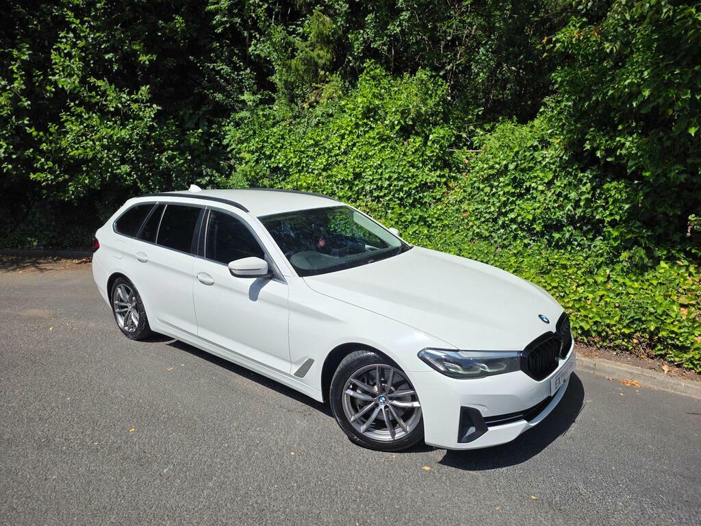 BMW 5 Series 3.0 530D Mht Se Touring Steptronic Xdrive Euro 6 White #3