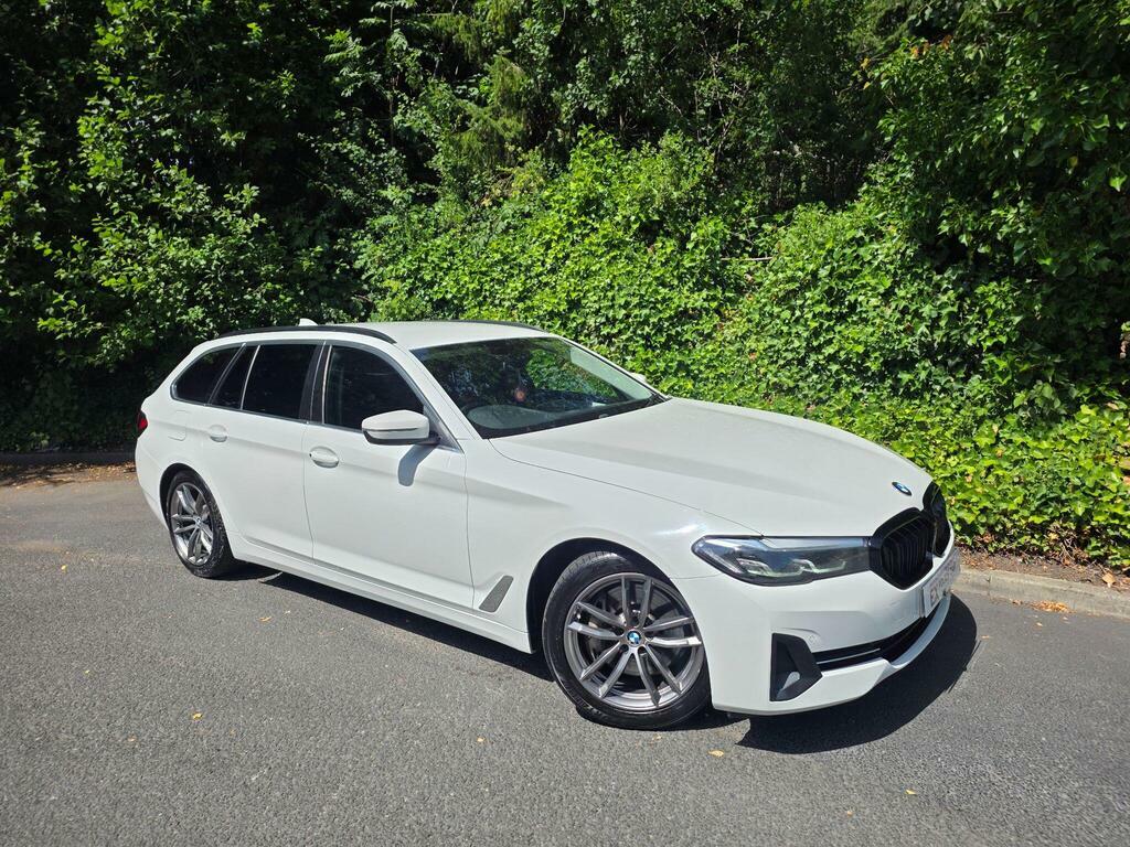 BMW 5 Series 3.0 530D Mht Se Touring Steptronic Xdrive Euro 6 White