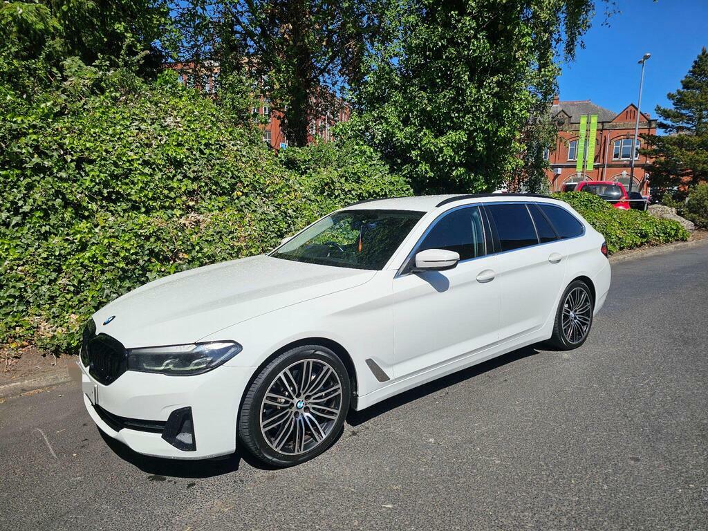 BMW 5 Series 3.0 530D Mht Se Touring Steptronic Xdrive Euro 6 White #5