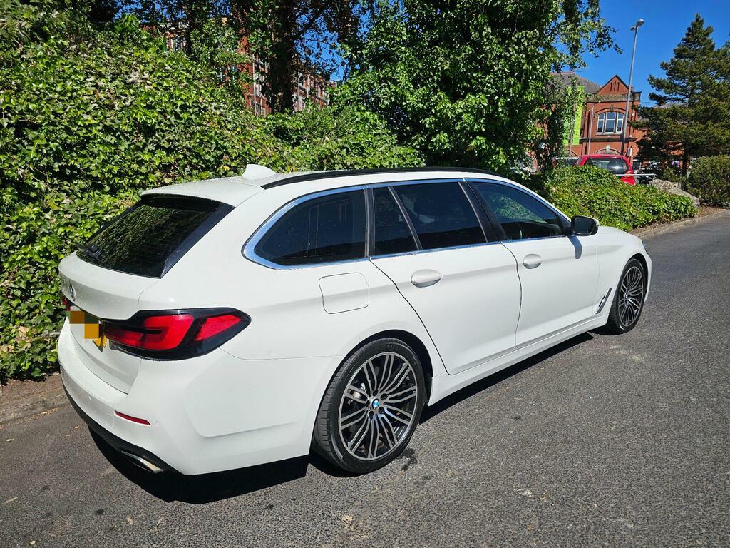 BMW 5 Series 3.0 530D Mht Se Touring Steptronic Xdrive Euro 6 White #6