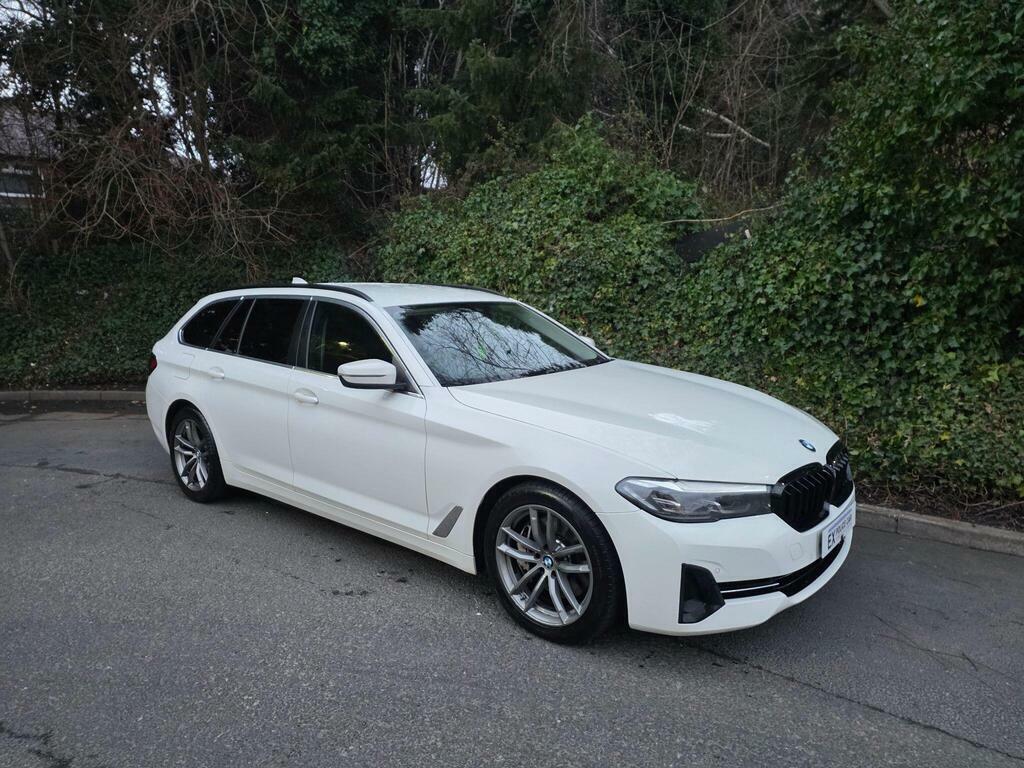 BMW 5 Series 3.0 530D Mht Se Touring Steptronic Xdrive Euro 6 White #2