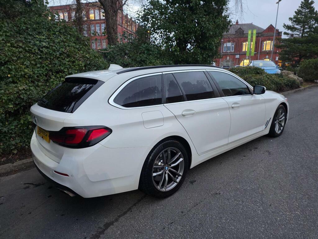 BMW 5 Series 3.0 530D Mht Se Touring Steptronic Xdrive Euro 6 White #6