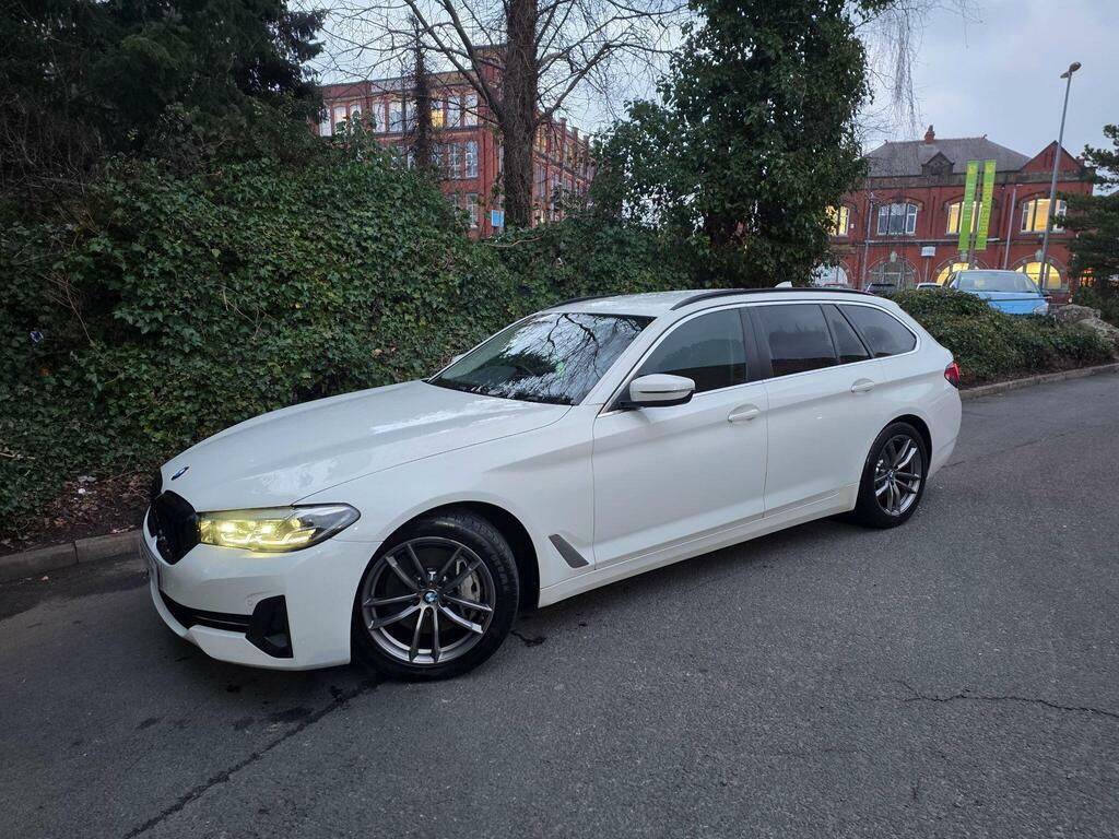 BMW 5 Series 3.0 530D Mht Se Touring Steptronic Xdrive Euro 6 White #5