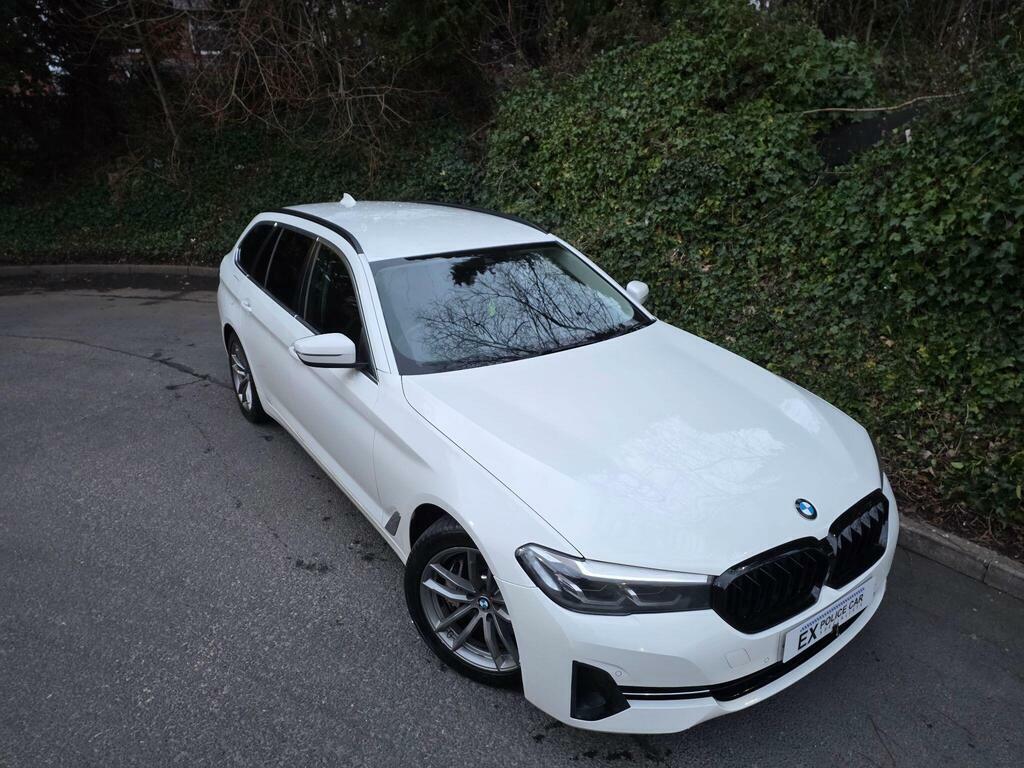 BMW 5 Series 3.0 530D Mht Se Touring Steptronic Xdrive Euro 6 White #3