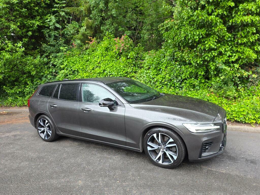 Volvo V60 2.0H T6 Recharge 18.8Kwh R-design Awd Euro 6 Grey #2