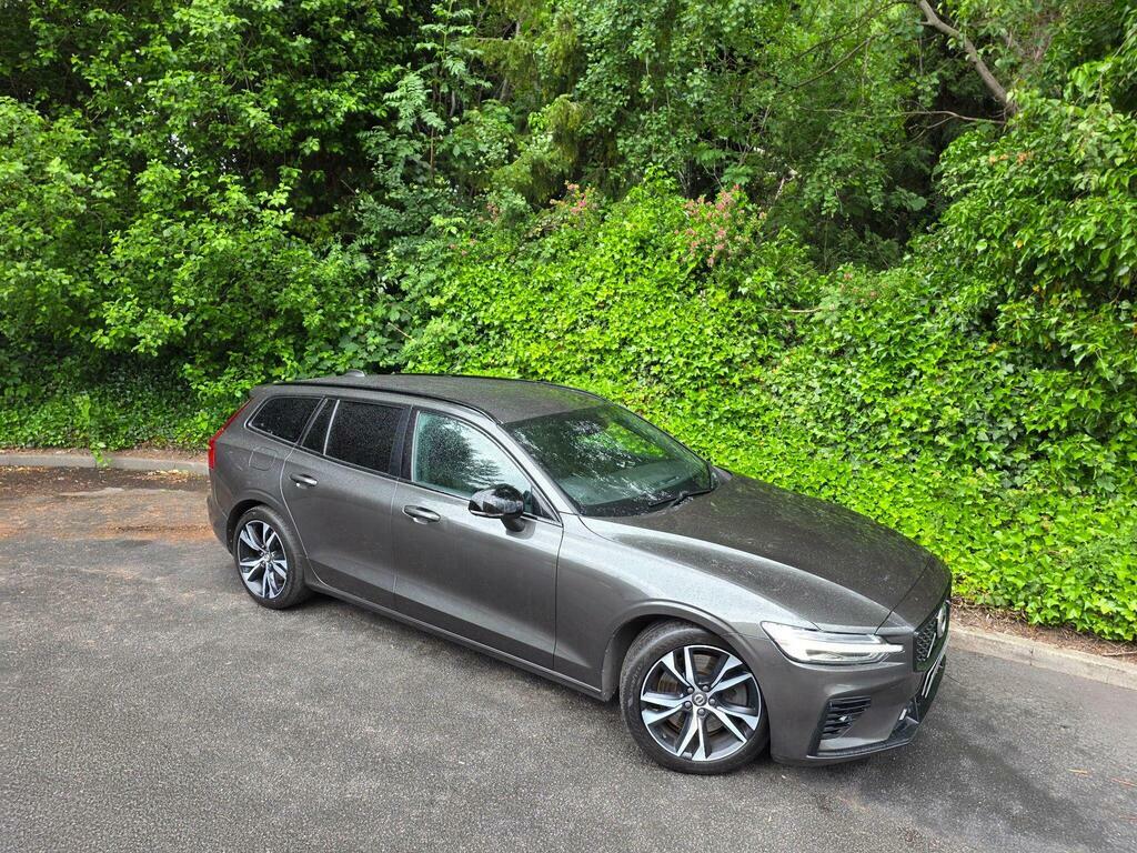 Volvo V60 2.0H T6 Recharge 18.8Kwh R-design Awd Euro 6 Grey #3