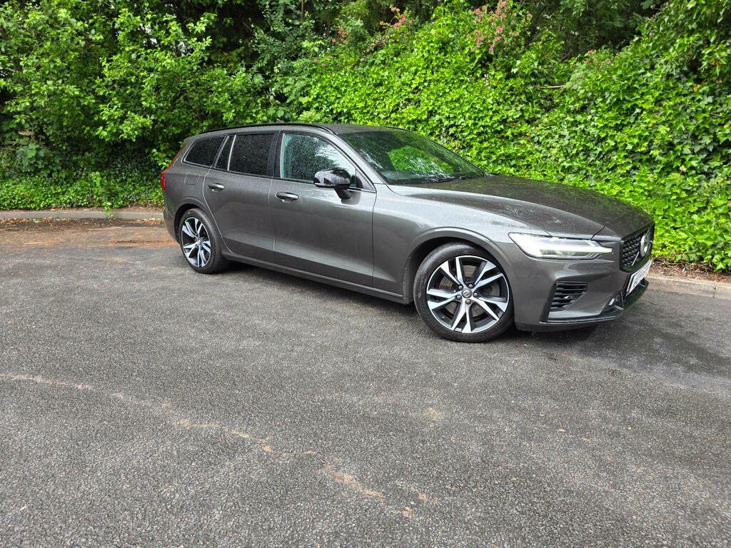 Volvo V60 2.0H T6 Recharge 18.8Kwh R-design Awd Euro 6 Grey #4