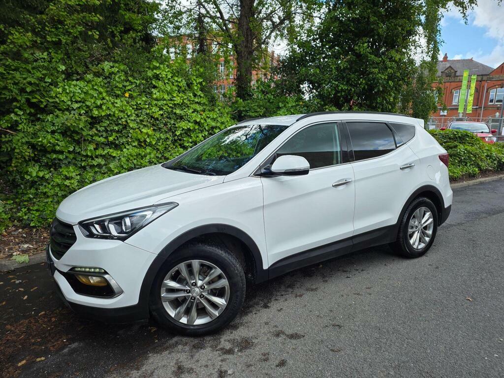 Hyundai Santa Fe 2.2 Crdi Blue Drive Premium 4Wd Euro 6 S S White #5