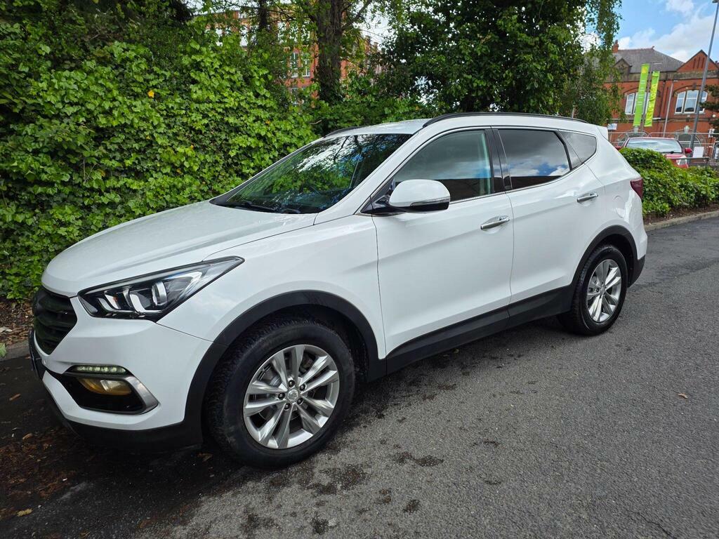 Hyundai Santa Fe 2.2 Crdi Blue Drive Premium 4Wd Euro 6 S S White #4