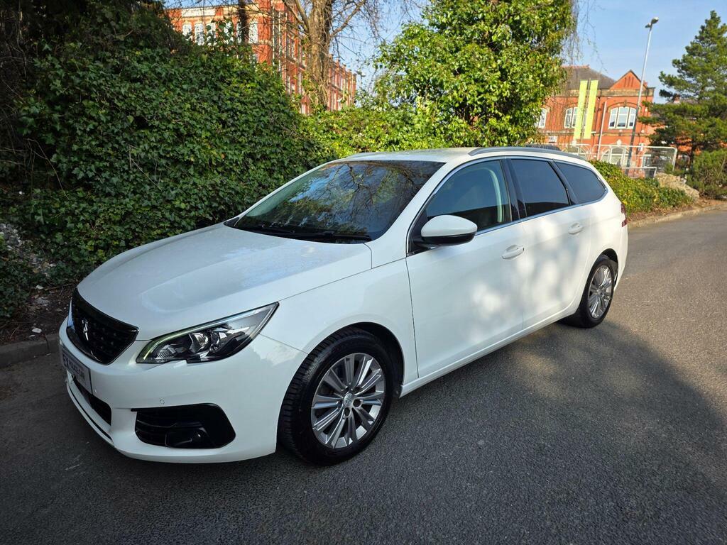 Peugeot 308 SW 1.2 Puretech Gpf Allure Euro 6 S S White #4