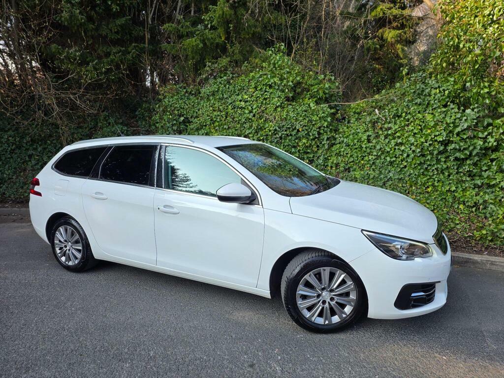 Peugeot 308 SW 1.2 Puretech Gpf Allure Euro 6 S S White