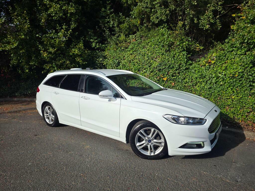 Ford Mondeo 2.0 Tdci Zetec Edition Powershift Euro 6 S S White #2