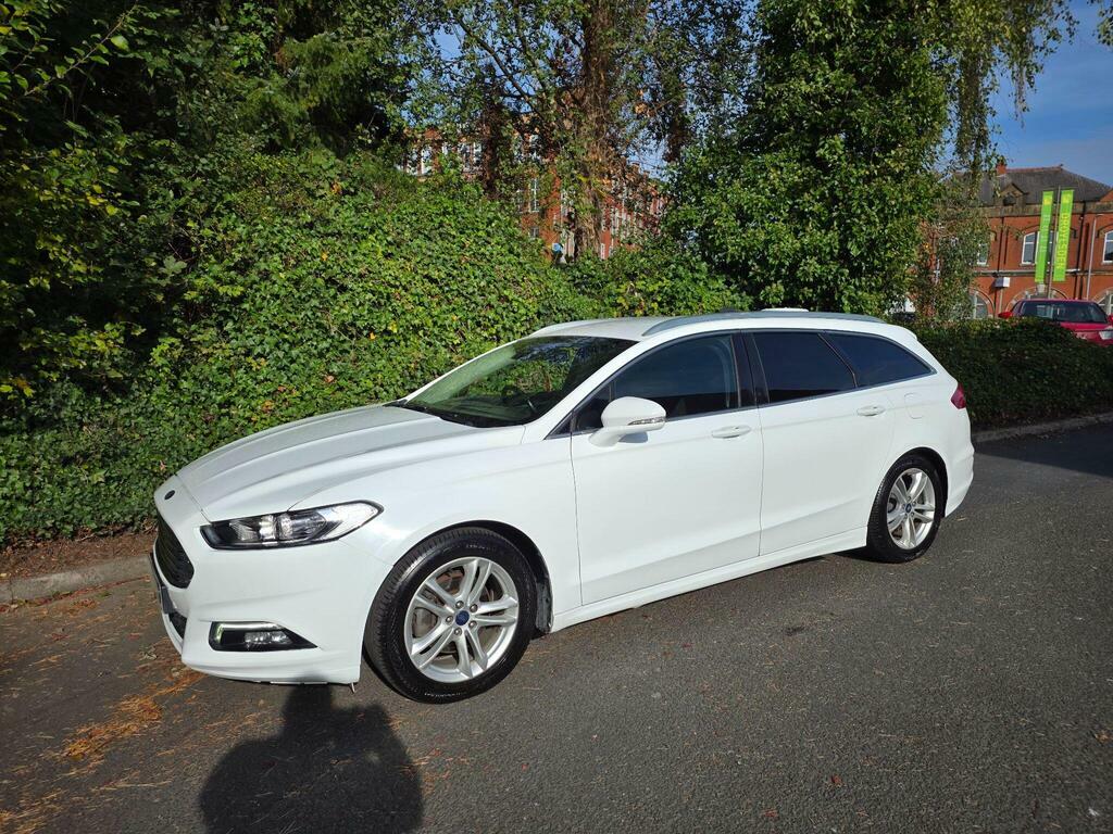 Ford Mondeo 2.0 Tdci Zetec Edition Powershift Euro 6 S S White #6