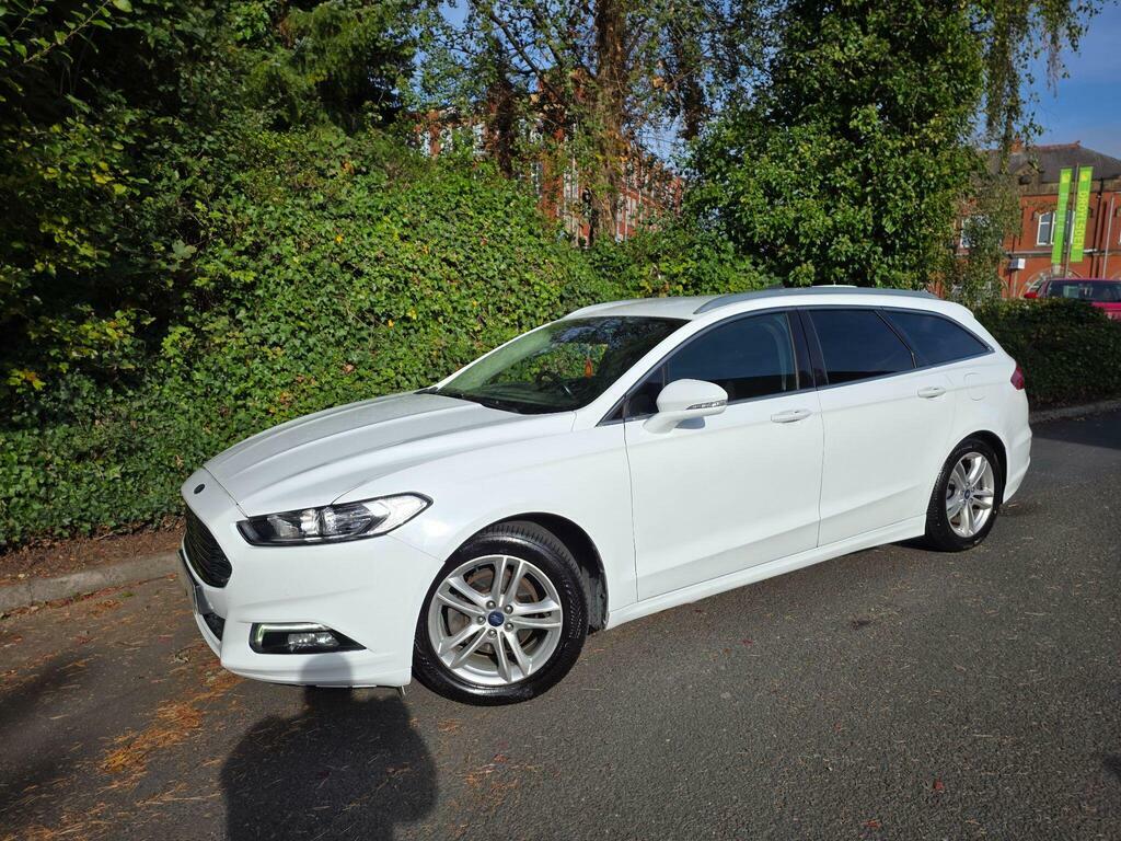 Ford Mondeo 2.0 Tdci Zetec Edition Powershift Euro 6 S S White #5