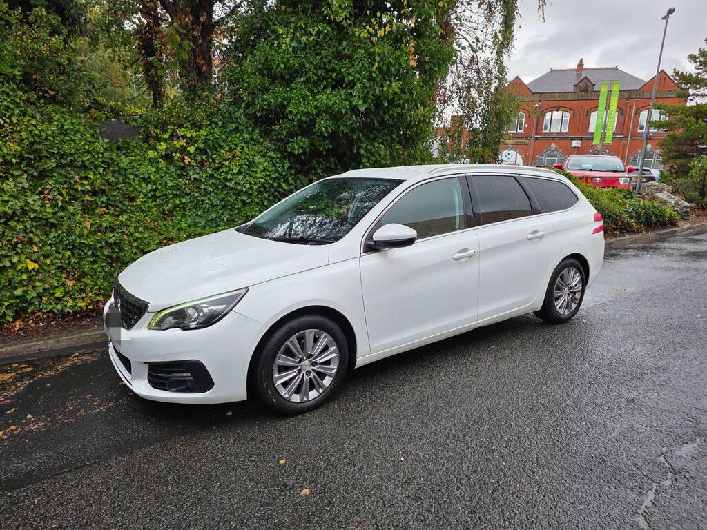 Peugeot 308 SW 1.2 Puretech Gpf Allure Euro 6 S S White #6