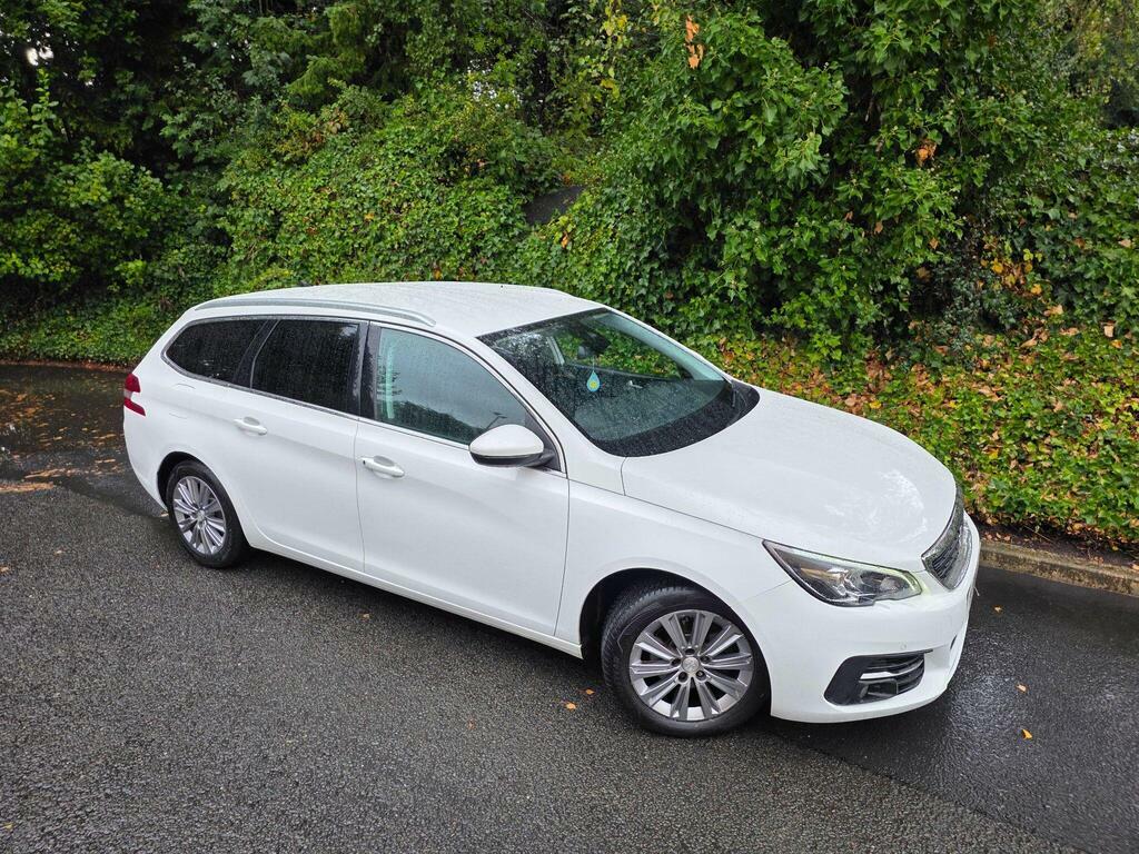 Peugeot 308 SW 1.2 Puretech Gpf Allure Euro 6 S S White #3