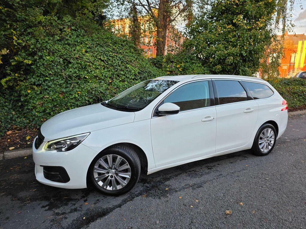 Peugeot 308 SW 1.2 Puretech Gpf Allure Euro 6 S S White #5