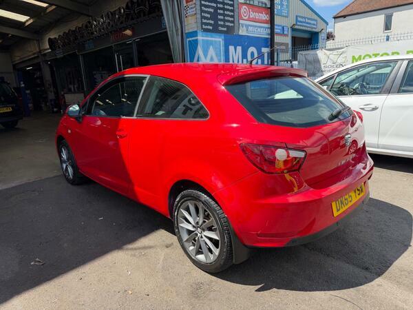 Seat Ibiza 1.2 Tsi I Tech Sport Coupe Euro 5 Red #4