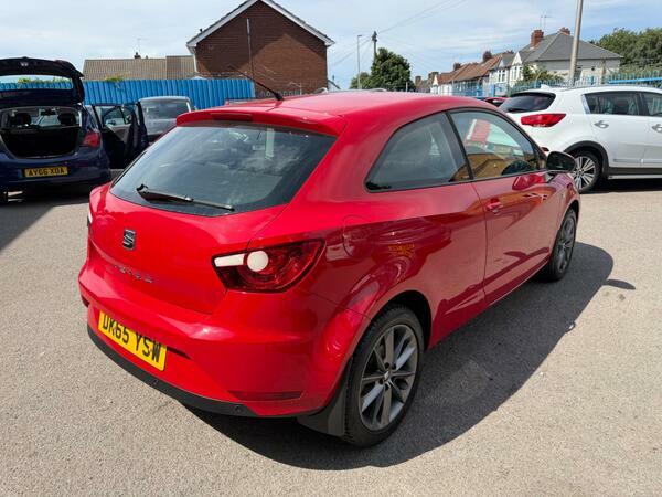 Seat Ibiza 1.2 Tsi I Tech Sport Coupe Euro 5 Red #3