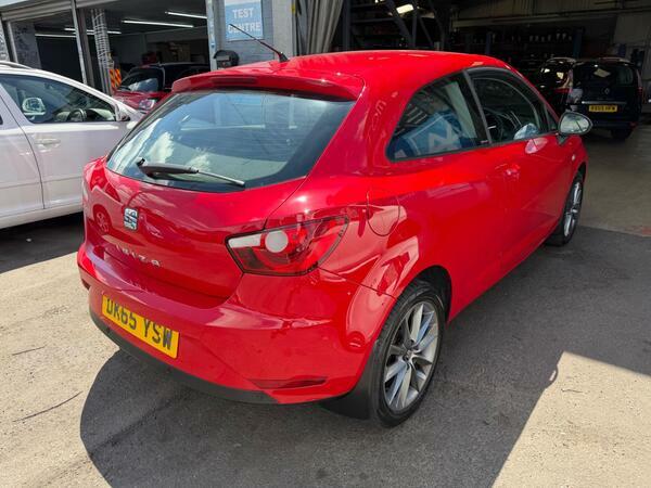 Seat Ibiza 1.2 Tsi I Tech Sport Coupe Euro 5 Red #2