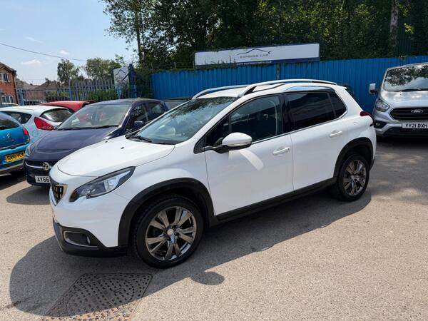 Peugeot 2008 1.6 Bluehdi Allure Euro 6 Ss White #5