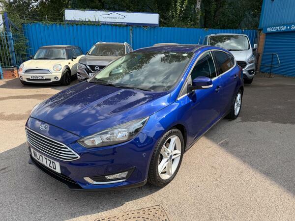 Ford Focus 1.0T Ecoboost Titanium Euro 6 Ss Blue #4