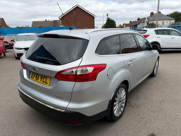 Ford Focus 1.6 Tdci Titanium X Euro 5 Ss Silver #3