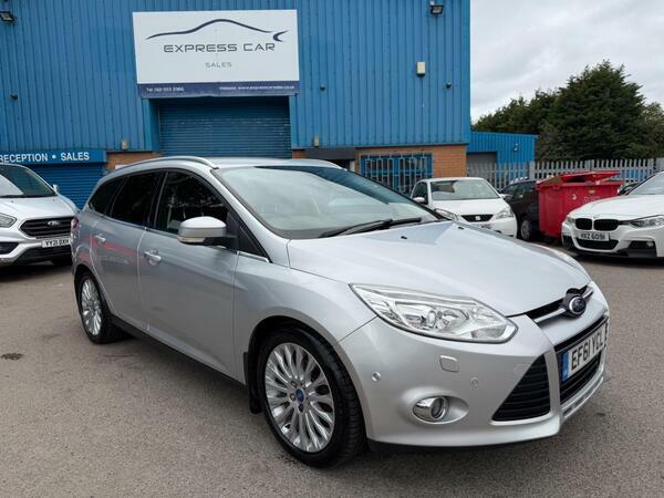 Ford Focus 1.6 Tdci Titanium X Euro 5 Ss Silver