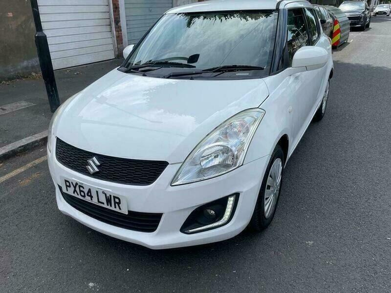 Suzuki Swift Hatchback White #18