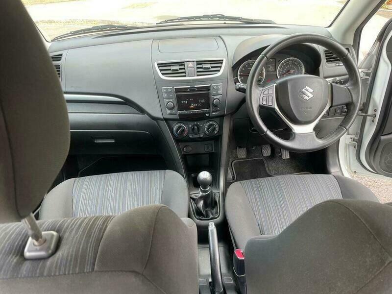 Suzuki Swift Hatchback White #26