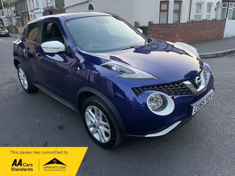 Nissan Juke 1.2 Dig-t Acenta Premium CU65YCV Blue #3