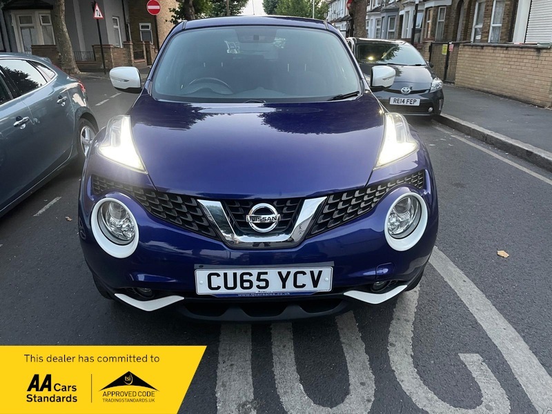 Nissan Juke 1.2 Dig-t Acenta Premium CU65YCV Blue #2