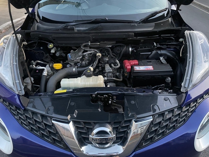 Nissan Juke 1.2 Dig-t Acenta Premium CU65YCV Blue #4