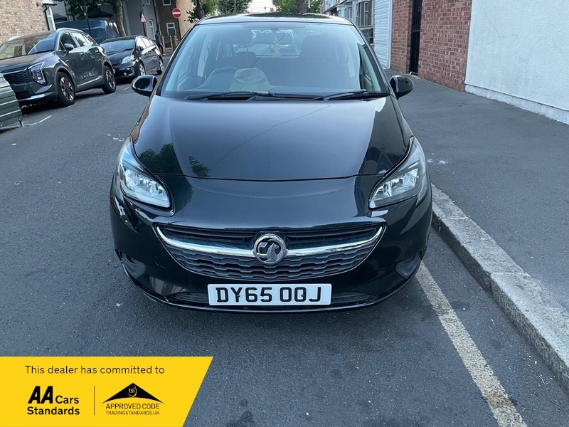Vauxhall Corsa 1.2I Design Hatchback DY65OOJ Black #2