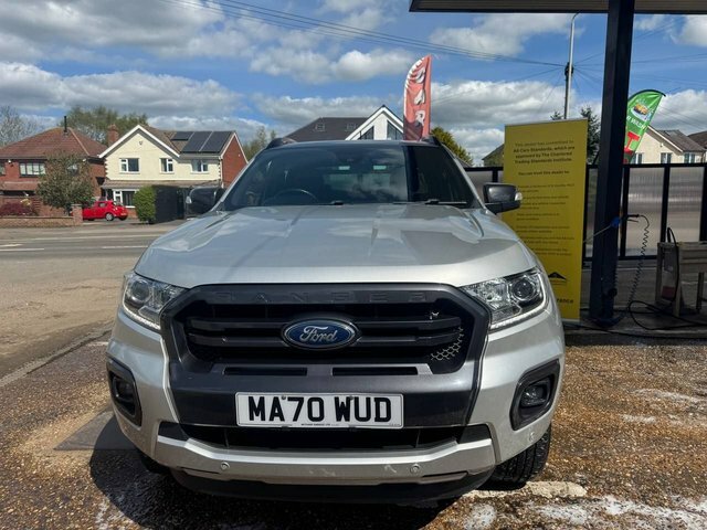 Ford Ranger 2.0 Ecoblue Wildtrak Pickup Double Cab Silver