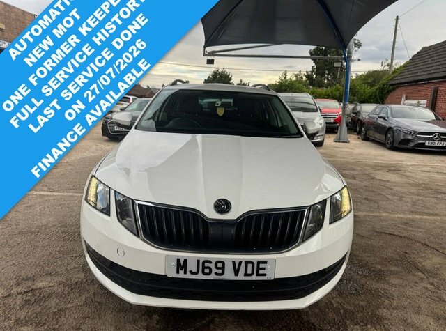 Skoda Octavia 1.5 Tsi Gpf Act Se Estate Dsg Euro 6 S White
