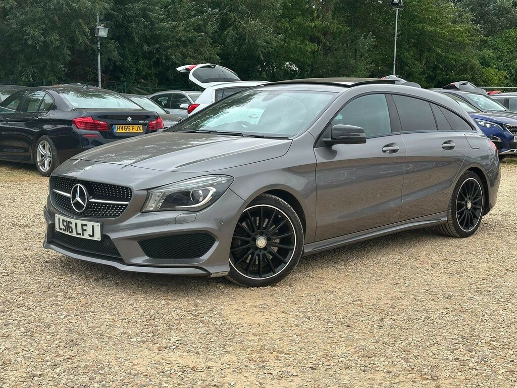 Mercedes-Benz CLA Class Estate 2.1 Cla220d Amg Sport Shooting Brake 7G-dct LS16LFJ Grey #2