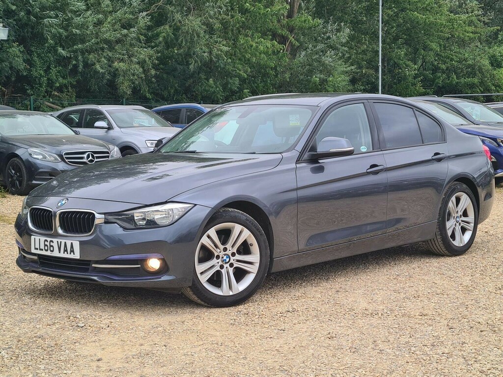 BMW 3 Series Saloon 2.0 320D Ed Sport Euro 6 Ss 20 LL66VAA Grey #2