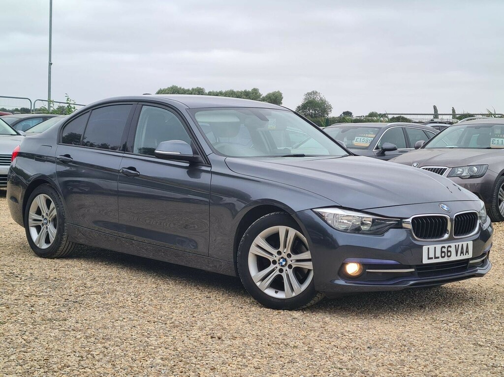 BMW 3 Series Saloon 2.0 320D Ed Sport Euro 6 Ss 20 Grey