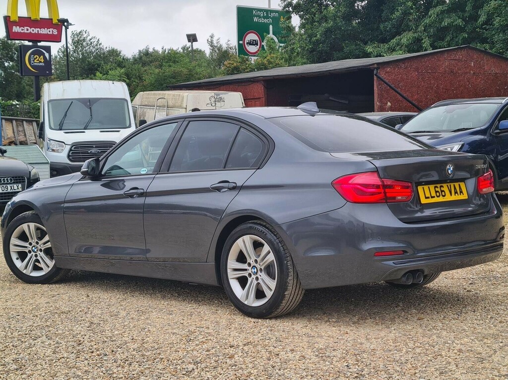 BMW 3 Series Saloon 2.0 320D Ed Sport Euro 6 Ss 20 LL66VAA Grey #4