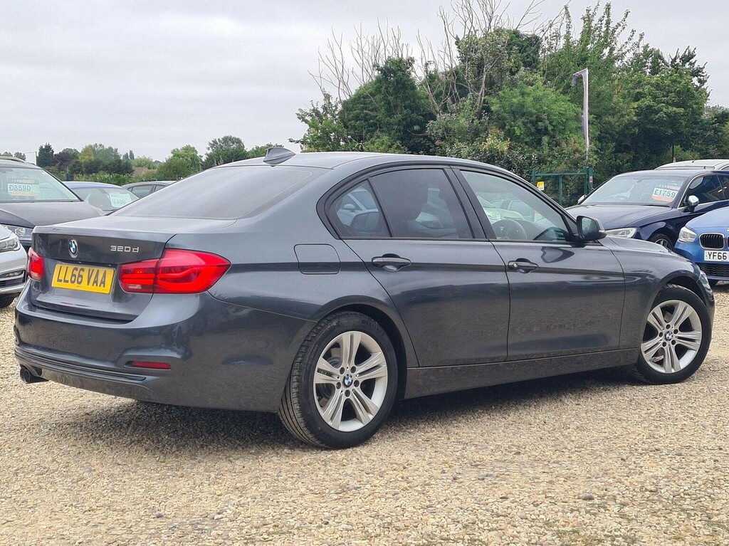 BMW 3 Series Saloon 2.0 320D Ed Sport Euro 6 Ss 20 LL66VAA Grey #3