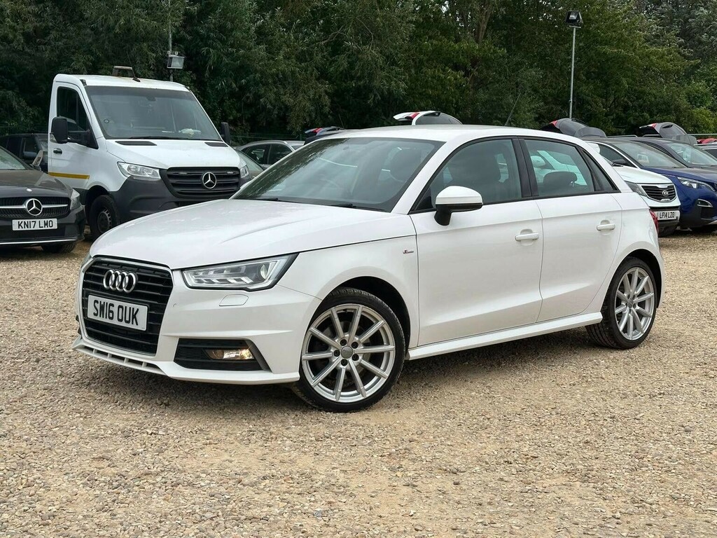 Audi A1 Hatchback 1.6 Tdi S Line Sportback Euro 6 Ss SW16OUK White #2