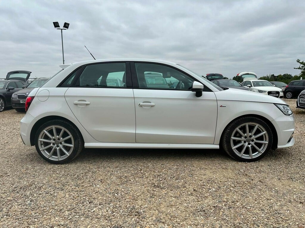 Audi A1 Hatchback 1.6 Tdi S Line Sportback Euro 6 Ss SW16OUK White #5