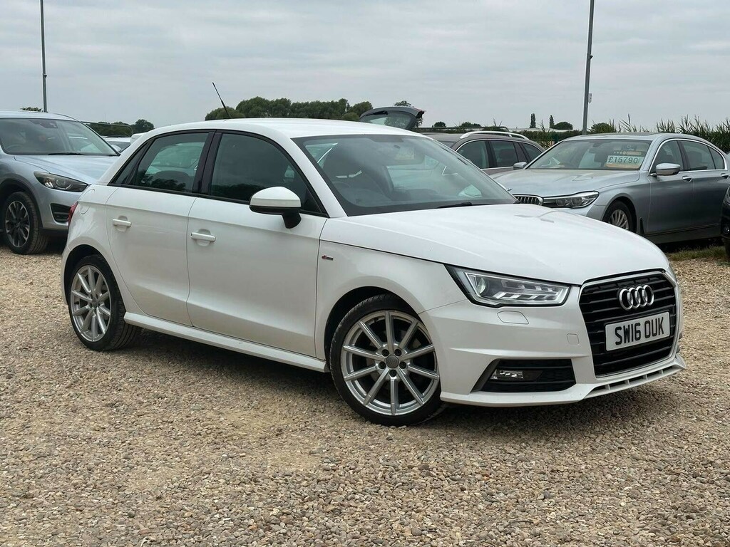 Audi A1 Hatchback 1.6 Tdi S Line Sportback Euro 6 Ss White