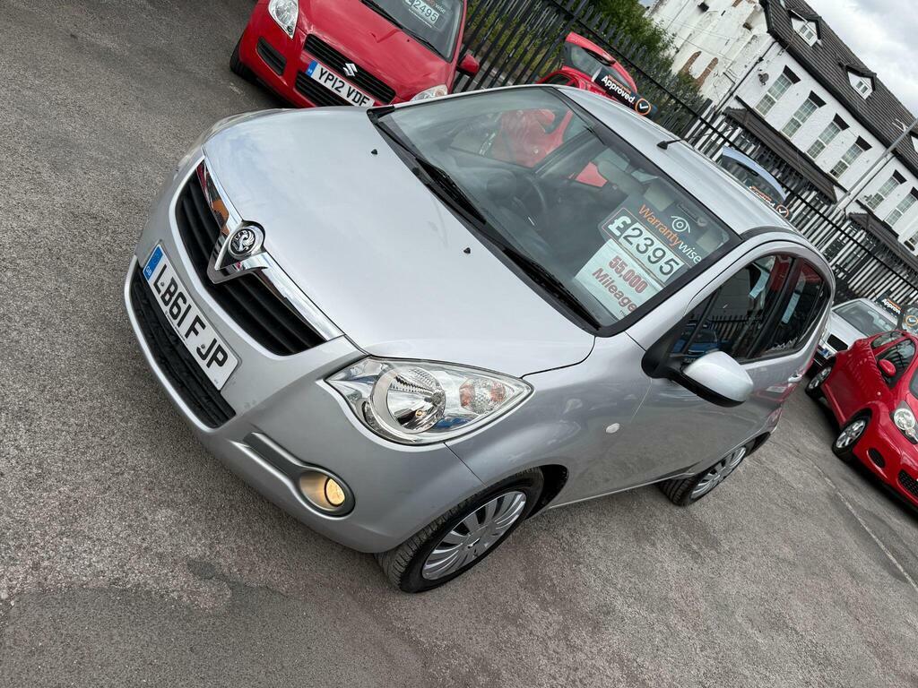 Vauxhall Agila Mpv 1.2 Vvt Ecoflex Se Euro 5 201262 Blue #12
