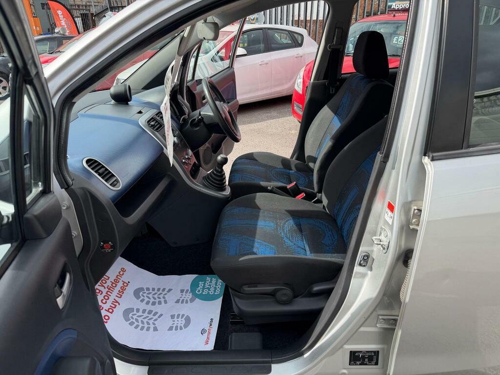 Vauxhall Agila Mpv 1.2 Vvt Ecoflex Se Euro 5 201262 Blue #17